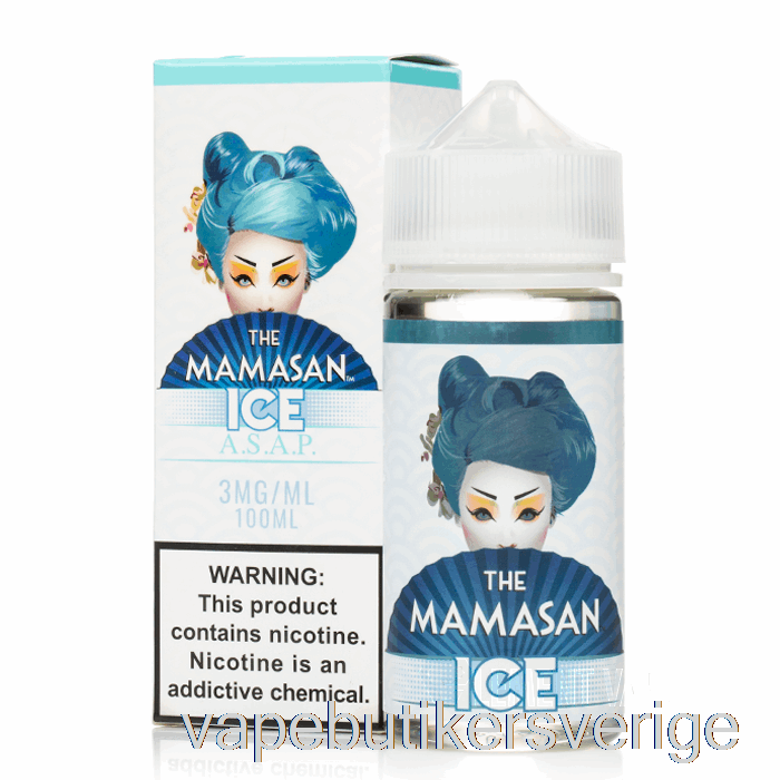 Vape Sverige Ice Asap - The Mamasan E-liquid - 100ml 6mg